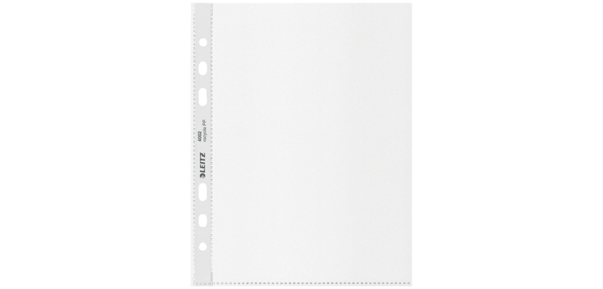 Leitz Recycle Hülle A5 6-fach gelocht PP 100µ transparent 25 Stück