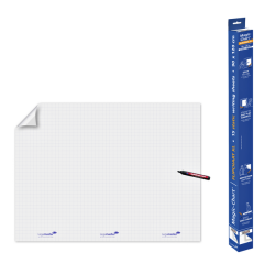 Magic-Chart Legamaster Flipchart XL 900x1200mm blanc quadrillé 15 feuilles