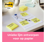 Sticky notes yellow Post-It - 100 sheets pad - Pack of 3