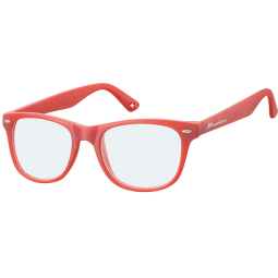 Lunettes de lecture Montana filtre lumière bleue +1.00 rouge