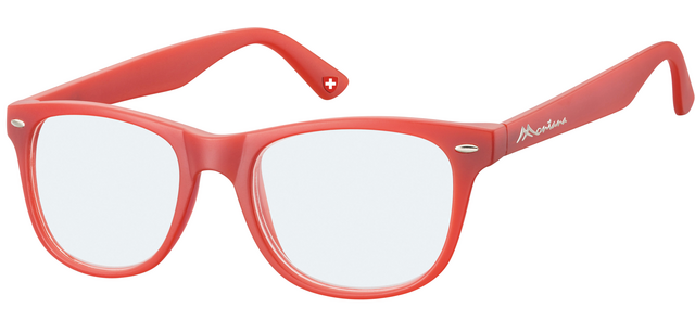 Lunettes de lecture Montana filtre lumière bleue +2.50 rouge