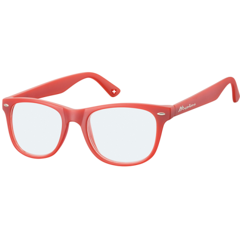 Lunettes de lecture Montana filtre lumière bleue +2.50 rouge