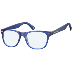 Lunettes de lecture Montana filtre lumière bleue +3.00 bleu