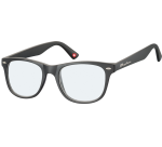 Lesebrille Montana Blaufilter +3,00 Schwarz
