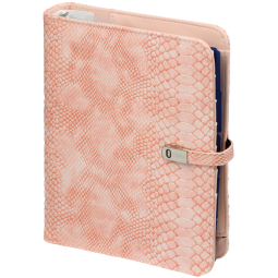 Organiseur Kalpa Personal avec agenda 2024-2025 7j/2p Croco rose