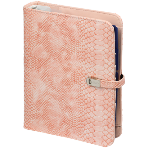 Organiseur Kalpa Personal avec agenda 2024-2025 7j/2p Croco rose