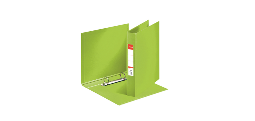 Esselte VIVIDA Binder A5 2 O-Rings 25mm PP Green