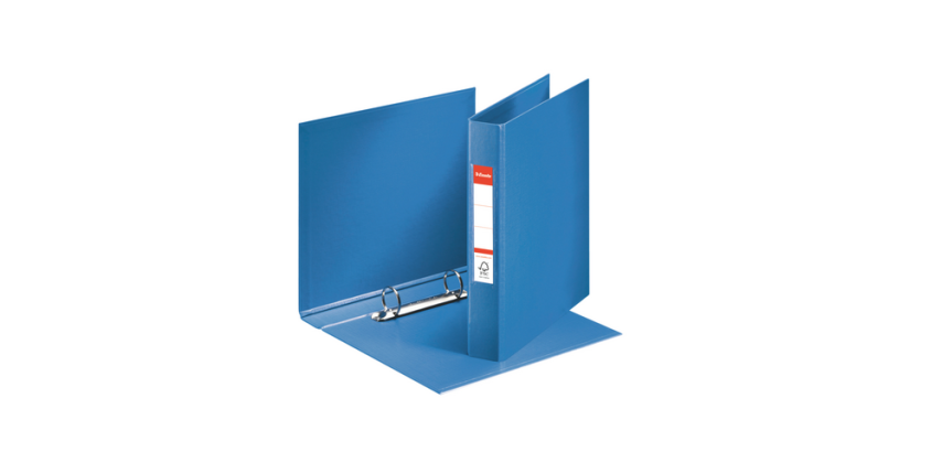 Esselte VIVIDA Binder A5 2 O-rings 25mm PP blue