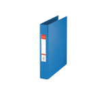 Classeur Esselte VIVIDA A5 2 anneaux méc-O 25mm PP bleu