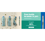 Stylo bille PILOT Begreen B2P Ecoball Medium assorti