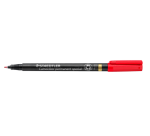 Staedtler Lumocolor 319 Special Permanent Fine Red Marker