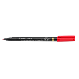 Viltstift Staedtler Lumocolor 319 special permanent F rood