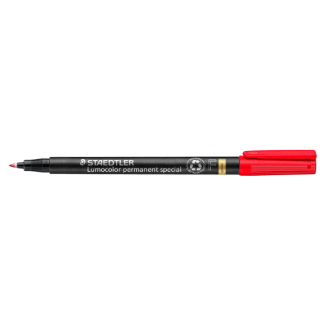 Viltstift Staedtler Lumocolor 319 special permanent F rood
