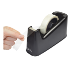 Plakbandhouder Rapesco D500 antibacterieel zwart