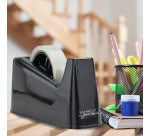 Plakbandhouder Rapesco D500 antibacterieel zwart