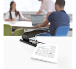 Bürohefter mit großer Kapazität ECO HD-100, schwarz