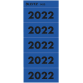 Etiquette dorsale Leitz Année 2022 bleu