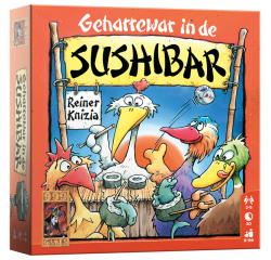 Jeu Geharrewar in de Sushibar (néerlandais)
