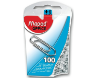 Maped Office Büroklammer 25mm silber 100 Stück