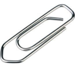 Trombone Maped Office 25mm argent 100 pièces