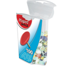 Maped push pins assortment, box of 100 pieces