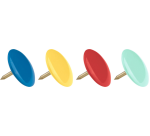 Maped push pins assortment, box of 100 pieces