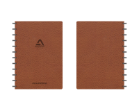 ADOC Business Heft A4 kariert 5x5mm 144 Seiten 90g braun