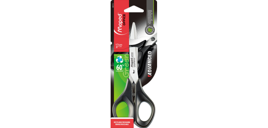 Ciseaux Maped Office Advanced 17cm noir