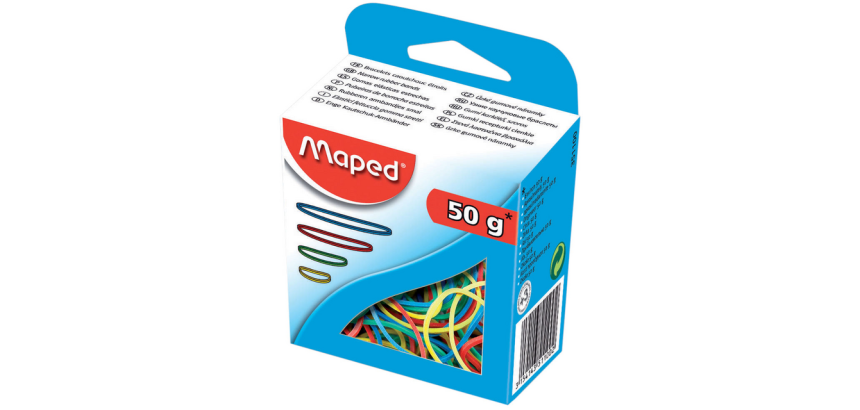 Elastiques Maped assorti 50g