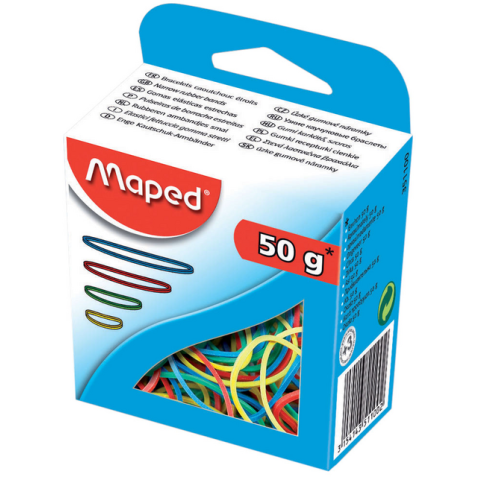 Elastiques Maped couleur 50g