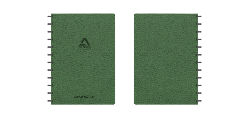 Cahier ADOC Business A4 carreau 5x5mm 144 pages 90g vert