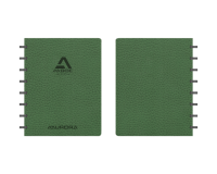 Schrift Adoc Business A5 ruit 5x5mm 144 pagina's 90gr groen