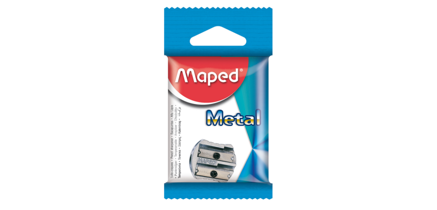 Maped metal pencil sharpener 2 holes