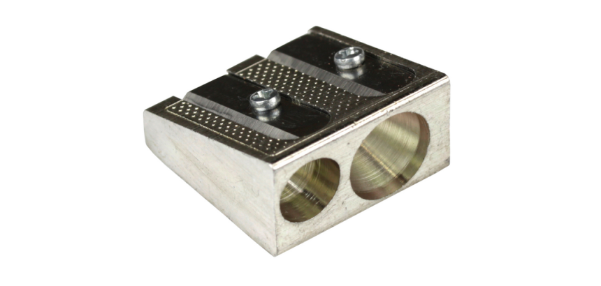 Aristo Metal Two-Hole Pencil Sharpener