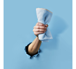 Microvezeldoek Greenspeed Re-belle 40x40cm blauw 5 stuks