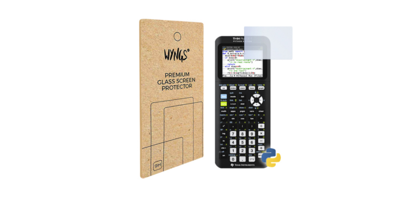 TI-84+ CE-T Calculator Screen Protector 2 Pieces