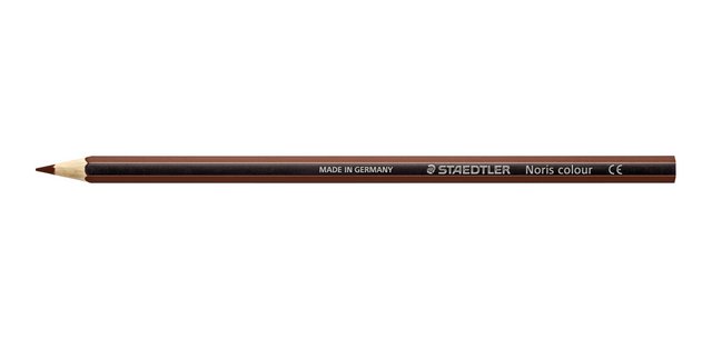 Staedtler Noris 185 Van Dyke Brown colored pencil