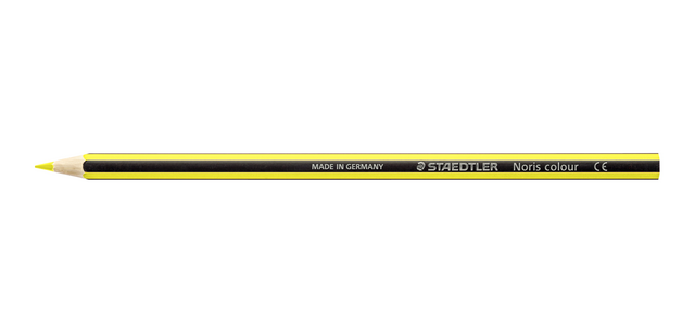 Staedtler Noris 185 light yellow colored pencil