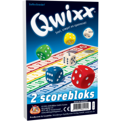 Bloc de score Qwixx Mixx (néerlandais)