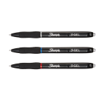 Stiftroller Sharpie S-Gel einziehbar 0,7 mm Spitze - mittlere Schreibweise - Packung mit 3
