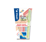 Surligneur effaçable Pilot Frixion Light Natural - Pochette de 6