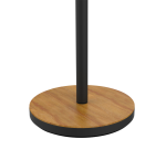 Lampadaire Unilux Baly LED bambou noir