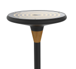 Lampadaire Unilux Baly LED bambou noir