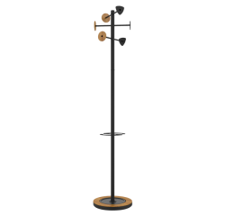 Portemanteau Unilux Bora bambou noir