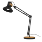 Lampe de bureau Unilux Baya LED bambou noir