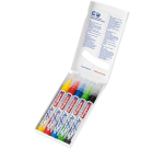 Acrylic marker edding e-5100 Medium Basic assorted set 5 pieces