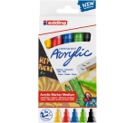 Acrylic marker edding e-5100 Medium Basic assorted set 5 pieces