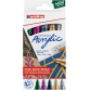 Marqueur acrylique edding e-5100 Medium Metallic assorti set 5 pièces