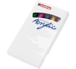 Acrylic marker edding e-5100 Medium Metallic assorted set 5 pieces