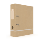 Classeur à levier Oxford Touareg A4 80mm carton naturel/blanc